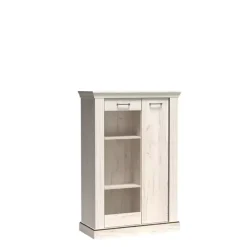 Witryny>JARSTOL Witryna do salonu na książki ALISANE