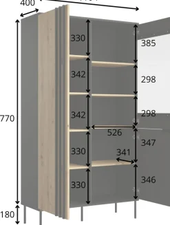 Zestawy Mebli Do Salonu|Witryny></noscript>MEBLOSIEK Witryna do salonu przeszklona 110 cm RUSTICA czarna