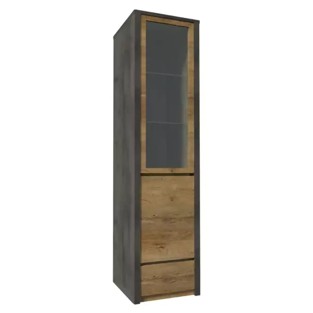 Zestawy Mebli Do Salonu|Witryny>GAŁA MEBLE Witryna na książki do nowoczesnego salonu MERIZO