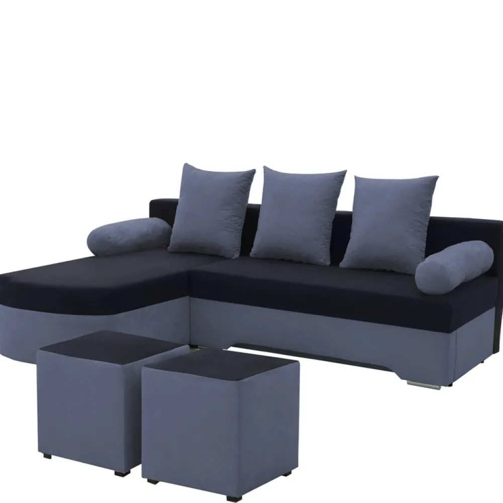 Narożniki>NEXT COLLECTION Wolnostojąca kanapa narożna z funkcją spania ANGELLO