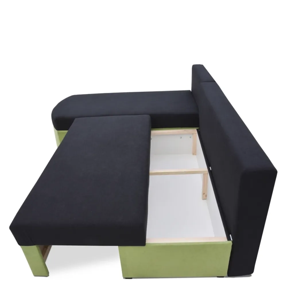 Narożniki>NEXT COLLECTION Wolnostojąca kanapa narożna z funkcją spania ANGELLO