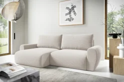 Meble Dla Dzieci|Narożniki>BROMARKT Wolnostojący narożnik do salonu sztruksowy uniwersalny nowoczesny PATI