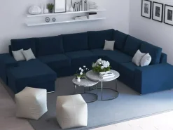 Narożniki></noscript>NEXT COLLECTION Wolnostojący nowoczesny narożnik do salonu LETO