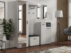 Komody>Meblohand Wąska komoda dwudrzwiowa do przedpokoju z szufladą JOVITA