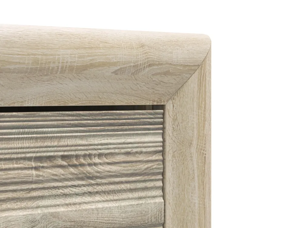 Zestawy Mebli Młodzieżowych|Komody>ML Meble Wąska komoda z szufladami 92 cm CASTEL dąb sonoma