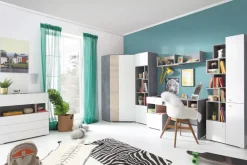 Zestawy Mebli Młodzieżowych>MEBLAR Wąska komoda z szufladami 85 cm SIREN