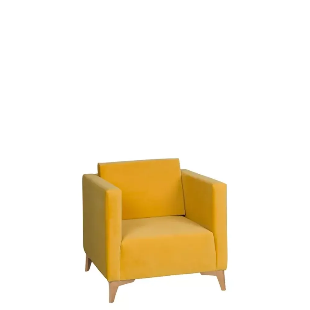 Fotele>GiB Meble Wygodny fotel do salonu szary SZAFIR