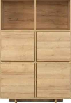 Zestawy Mebli Do Sypialni|Zestawy Mebli Młodzieżowych>MARIDEX Wysoka komoda czterodrzwiowa do sypialni 102 cm NORTE