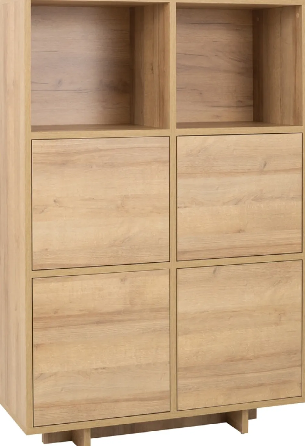 Zestawy Mebli Do Sypialni|Zestawy Mebli Młodzieżowych>MARIDEX Wysoka komoda czterodrzwiowa do sypialni 102 cm NORTE