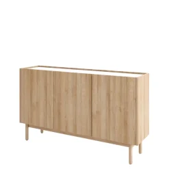 Zestawy Mebli Do Salonu|Komody>PIASKI Wysoka komoda do salonu w stylu boho BURGOS