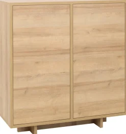 Zestawy Mebli Do Sypialni|Zestawy Mebli Młodzieżowych>MARIDEX Wysoka nowoczesna komoda dwudrzwiowa 102 cm NORTE