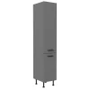 Meble Kuchenne>Lempert Wysoka szafka kuchenna 40 cm NEPO antracyt