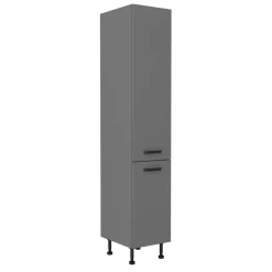 Meble Kuchenne>Lempert Wysoka szafka kuchenna 40 cm NEPO antracyt