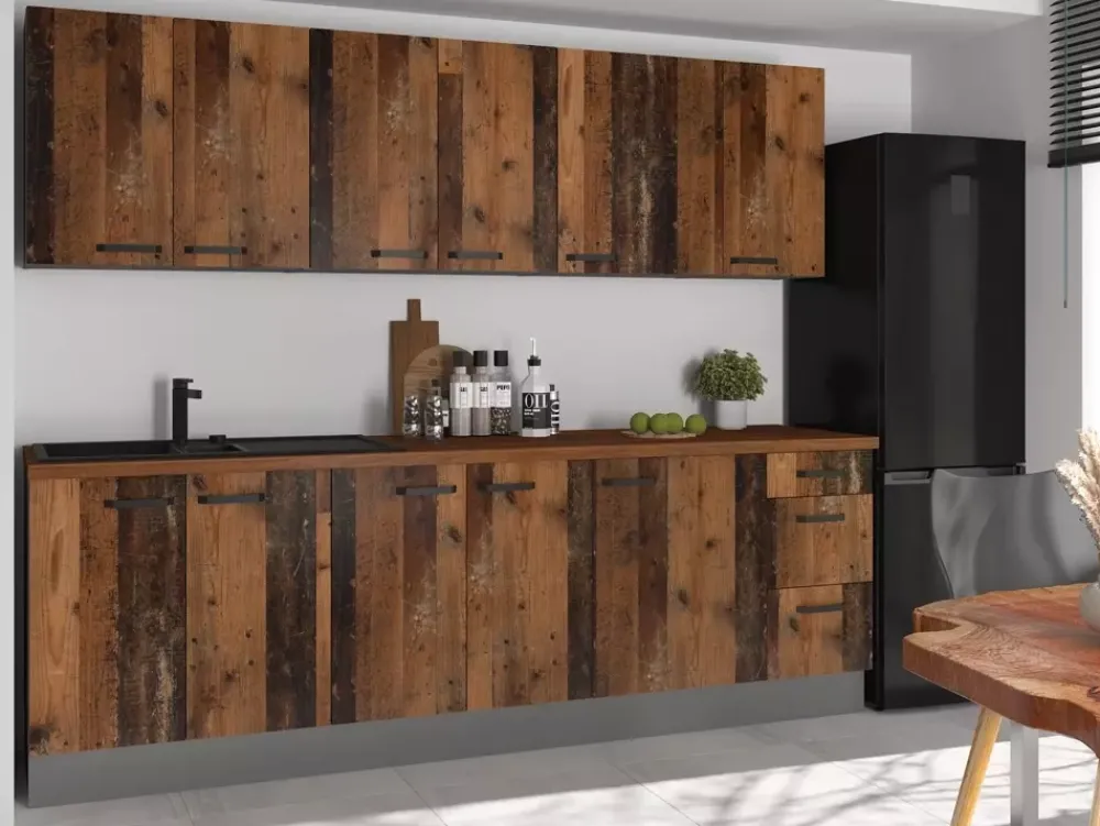 Meble Kuchenne>Lempert Wysoka szafka kuchenna 60 cm vintage LESTY