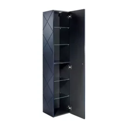 Meble Łazienkowe|Szafki Łazienkowe>COMAD Wysoka szafka wisząca do łazienki 35 cm ELANISE