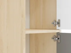 Regały Na Książki|Zestawy Mebli Młodzieżowych></noscript>ML Meble Wysoki regał na książki do pokoju nastolatka 90 cm DROP