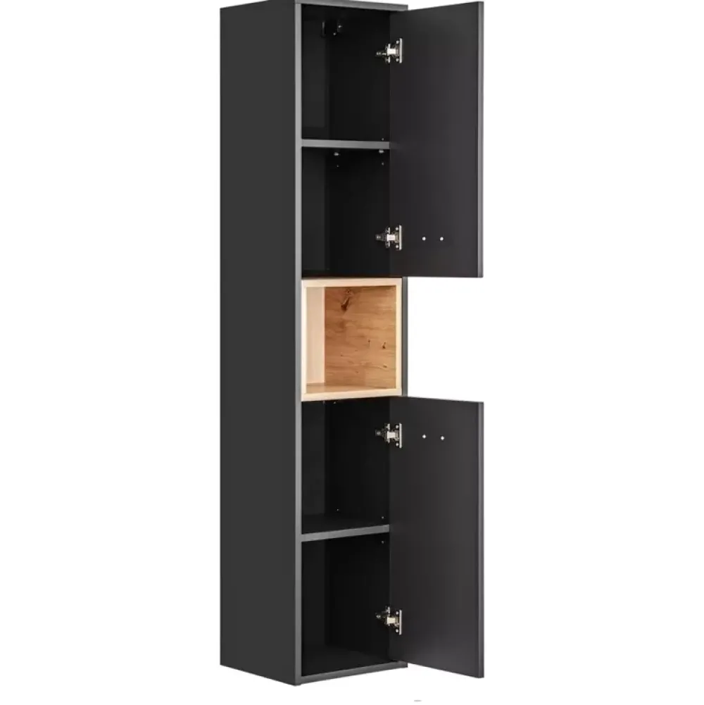 Meble Łazienkowe|Szafki Łazienkowe>COMAD Wysoki słupek łazienkowy szary UNITY