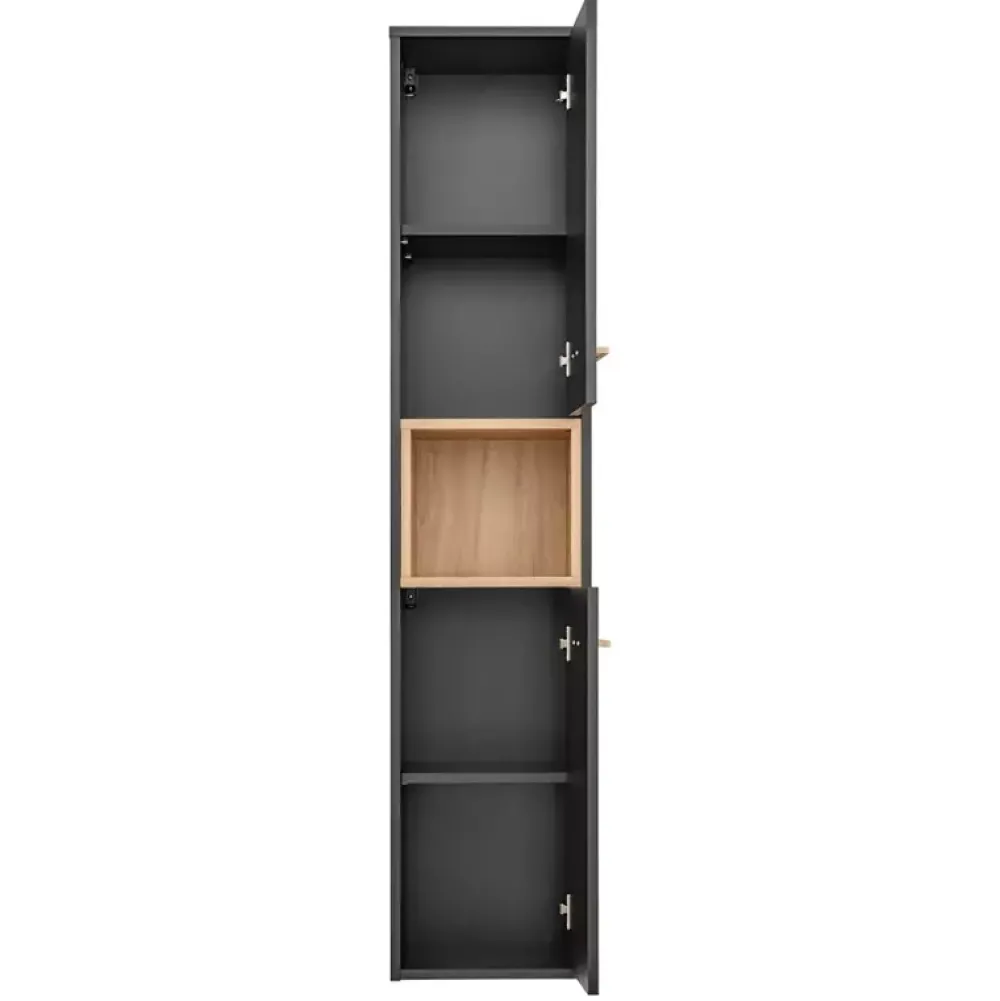 Meble Łazienkowe|Szafki Łazienkowe>COMAD Wysoki słupek łazienkowy szary UNITY