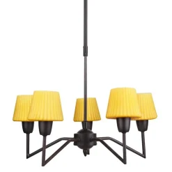 Oświetlenie Pokoju Dziecięcego|Oświetlenie Sypialni>Candellux Lighting Żyrandol 5xE14 48cm MARS szkło