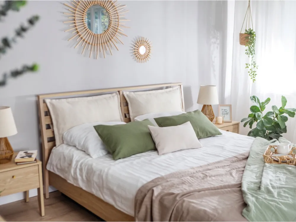 Zestawy Mebli Do Sypialni>lenart. Zagłówek tapicerowany do łóżka 160x200 cm COZY