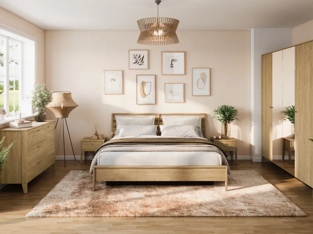 Zestawy Mebli Do Sypialni>lenart. Zagłówek tapicerowany do łóżka 160x200 cm COZY