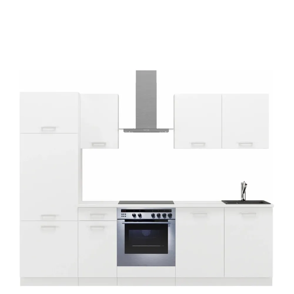 Meble Kuchenne>Lempert Zestaw ch mebli kuchennych z blatem TONY 260 cm biały