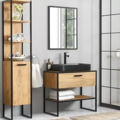 Meble Łazienkowe>COMAD Zestaw industrialnych mebli łazienkowych COUNTRY