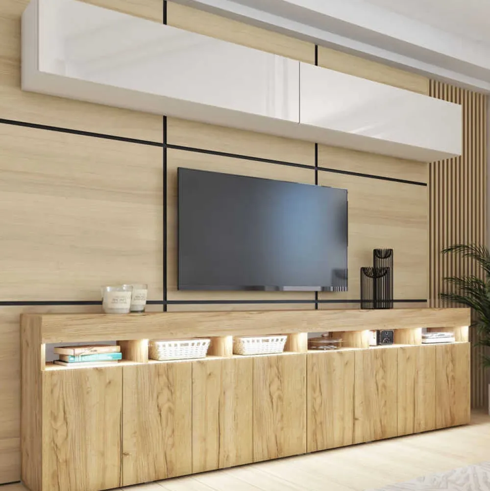 Zestawy Mebli Do Salonu>BROMARKT Zestaw mebli do salonu 280 cm PREMIUM