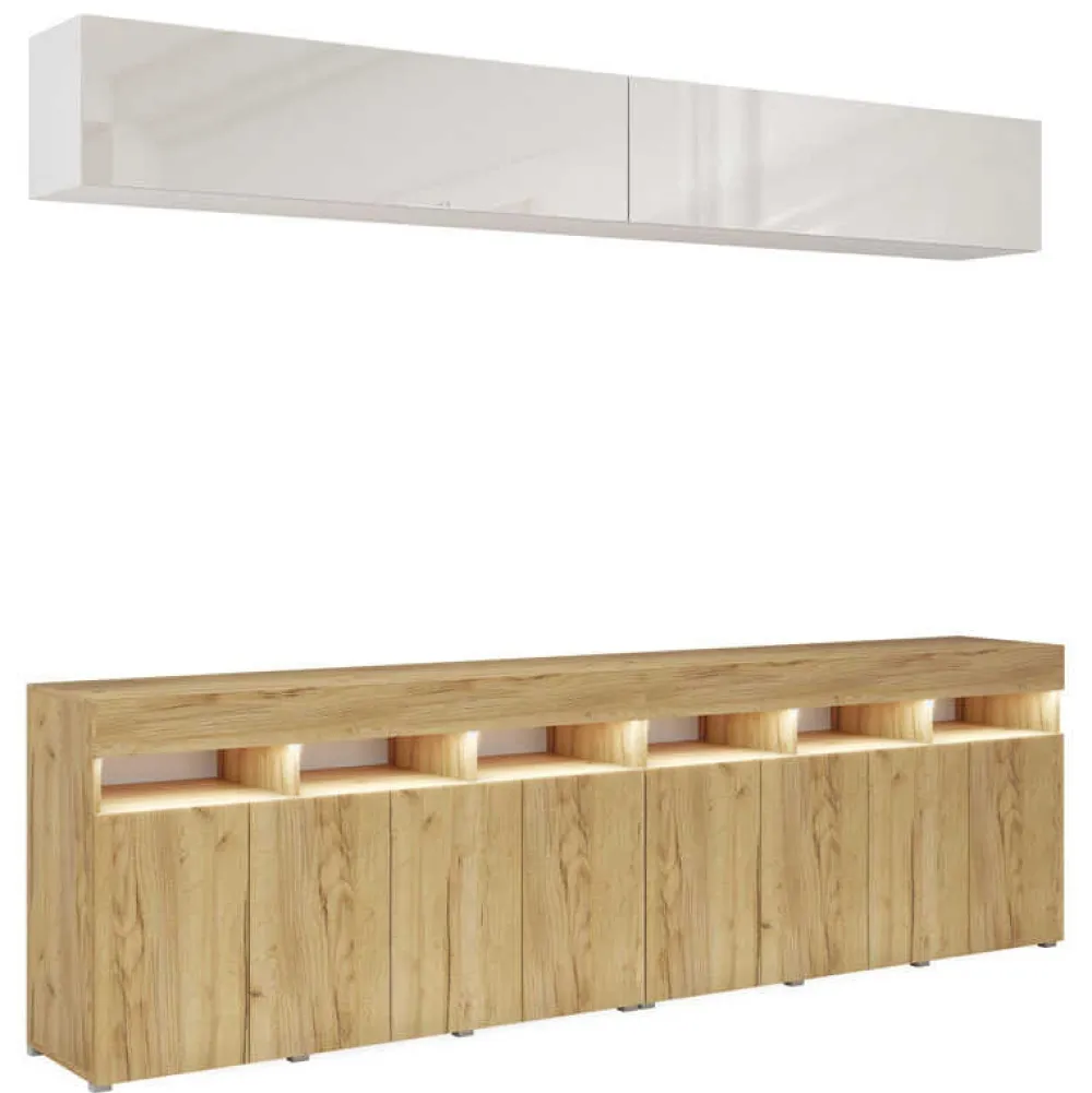 Zestawy Mebli Do Salonu>BROMARKT Zestaw mebli do salonu 280 cm PREMIUM