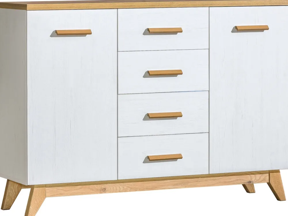 Zestawy Mebli Do Salonu>DOLMAR Zestaw mebli do salonu w stylu skandynawskim SILVA