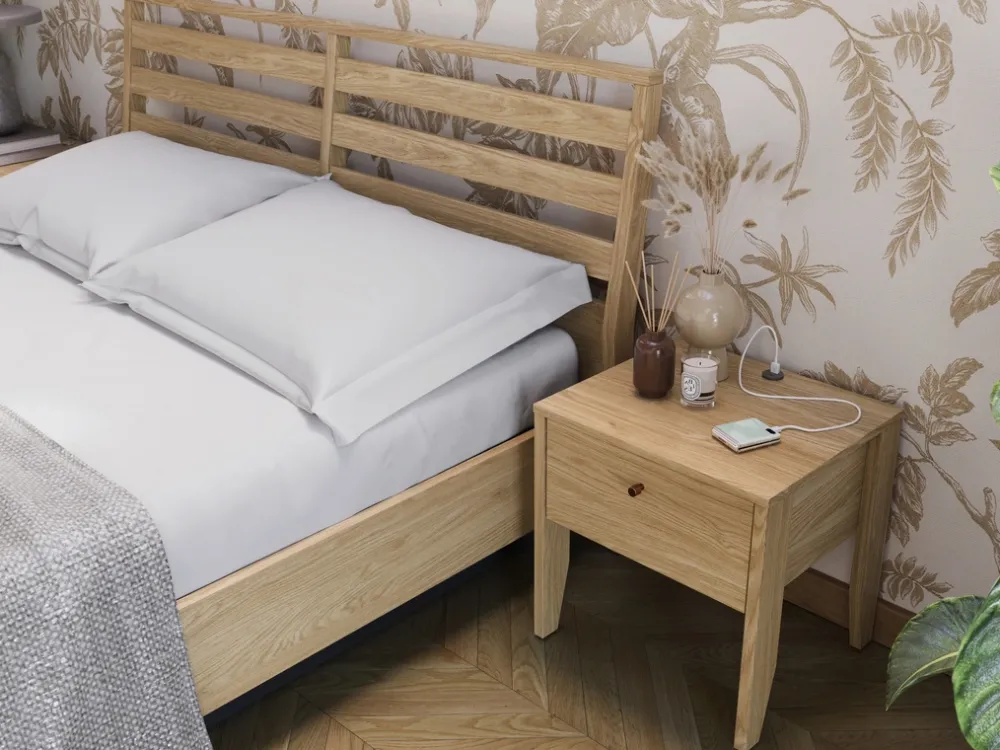 Zestawy Mebli Do Sypialni>lenart. Zestaw mebli do sypialni z łóżkiem i szafą COZY