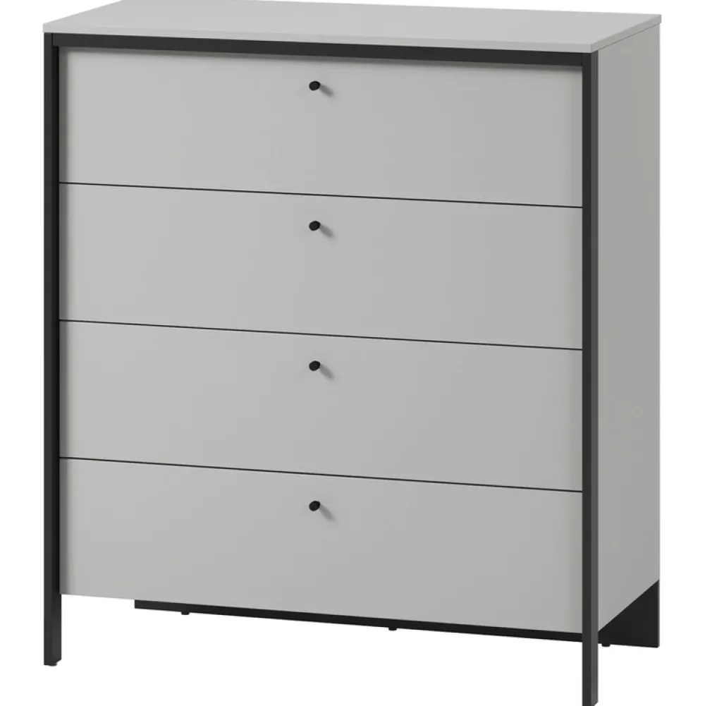 Zestawy Mebli Do Sypialni>lenart. Zestaw mebli do sypialni GRIS oświetlenie LED