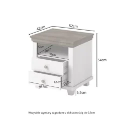 Zestawy Mebli Do Sypialni></noscript>Helvetia Zestaw mebli do sypialni IVORIA zielony + dąb lefkas