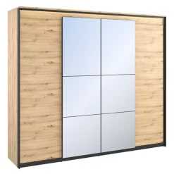 Zestawy Mebli Do Sypialni>lenart. Zestaw mebli do sypialni QUANT dąb artisan loft