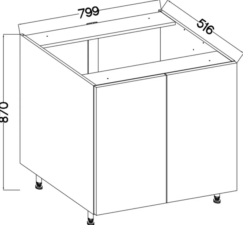Meble Kuchenne>Lempert Zestaw mebli kuchennych NEPO