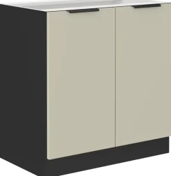 Meble Kuchenne></noscript>Lempert Zestaw mebli kuchennych o szerokości 260 cm ANES kaszmir