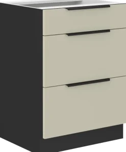 Meble Kuchenne></noscript>Lempert Zestaw mebli kuchennych o szerokości 260 cm ANES kaszmir