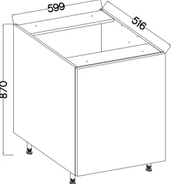 Meble Kuchenne></noscript>Lempert Zestaw mebli kuchennych w stylu vintage LESTY old style wood