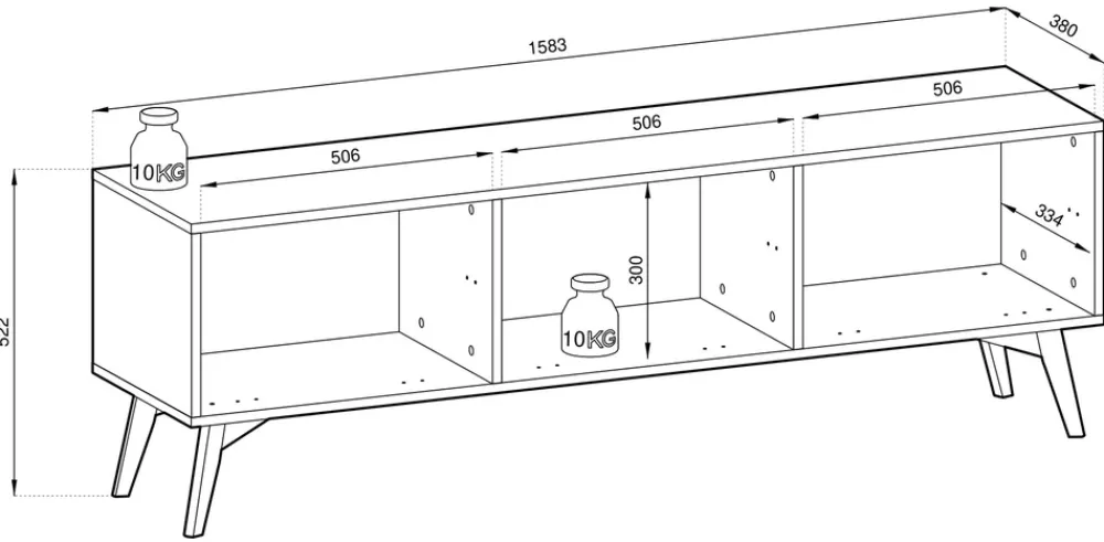 Zestawy Mebli Do Salonu|Komody>PIASKI Zestaw mebli modułowych do salonu FLOW jodełka scandi/eukaliptus