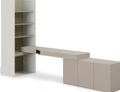 Biurka|Meble Dla Dzieci>lenart. Zestaw mebli młodzieżowych komoda biurko regał WOOW