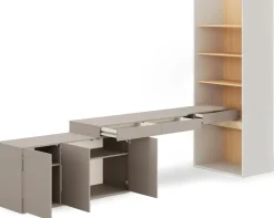 Biurka|Meble Dla Dzieci>lenart. Zestaw mebli młodzieżowych WOOW szampański