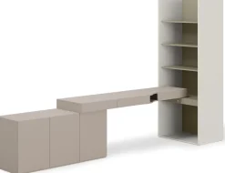 Biurka|Meble Dla Dzieci>lenart. Zestaw mebli młodzieżowych z komodą, biurkiem i regałem WOOW eukaliptus