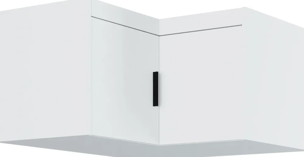 Meble Dla Dzieci|Zestawy Mebli Do Przedpokoju>Lempert Zestaw narożny do garderoby szafa z nadstawką KUBA biały