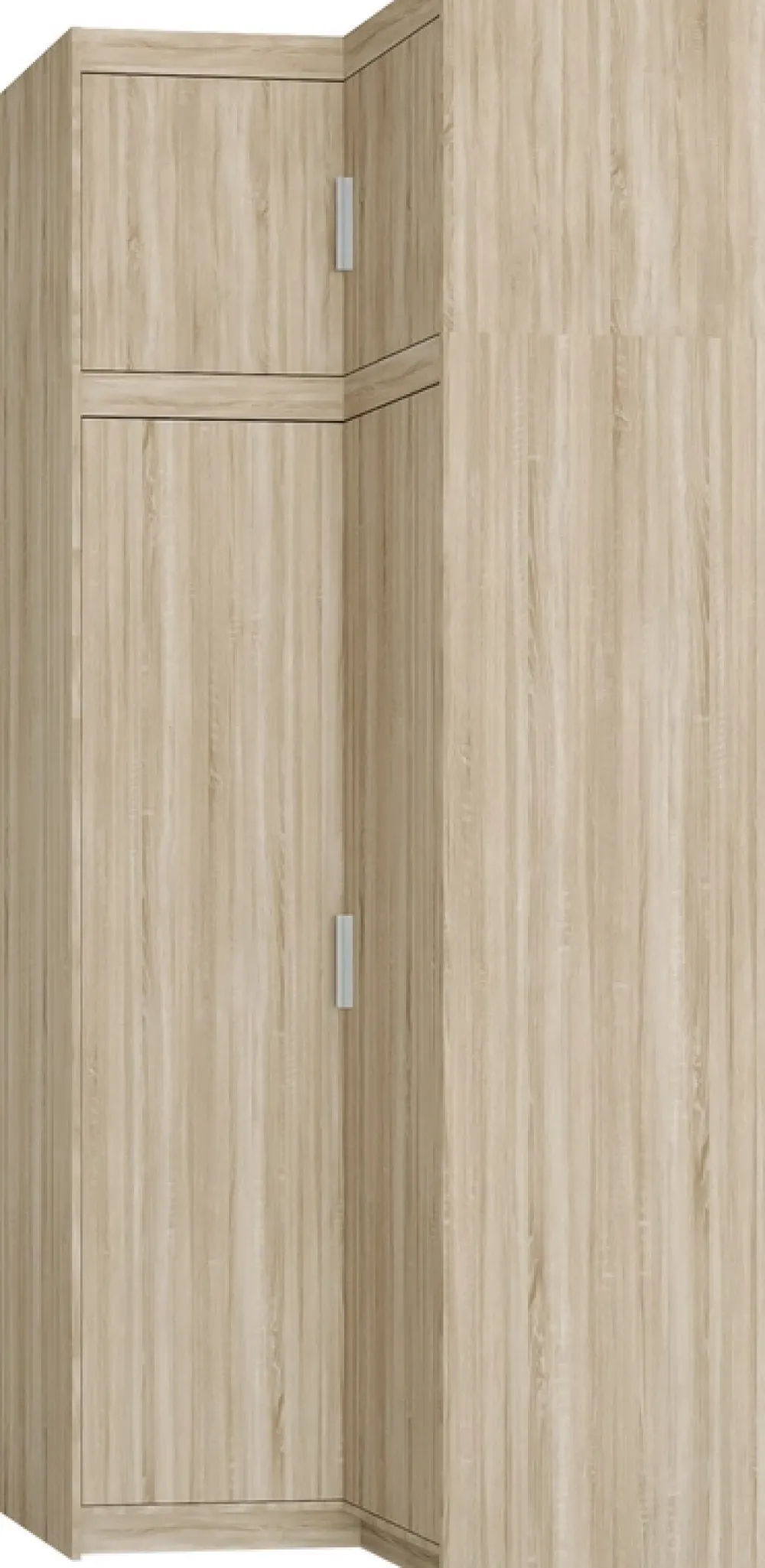 Meble Dla Dzieci|Zestawy Mebli Do Przedpokoju>Lempert Zestaw narożny do garderoby szafa z nadstawką KUBA dąb sonoma