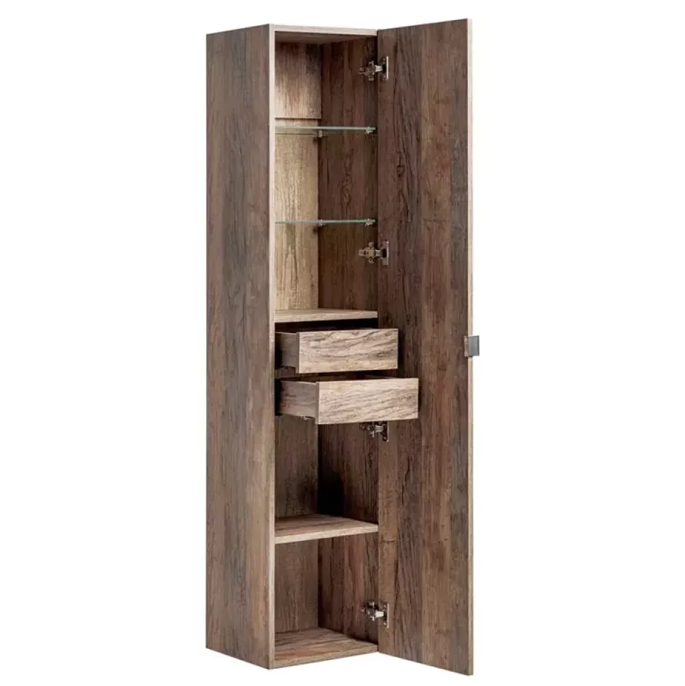 Meble Łazienkowe>COMAD Zestaw nowoczesnych mebli łazienkowych SANTELI dąb vintage