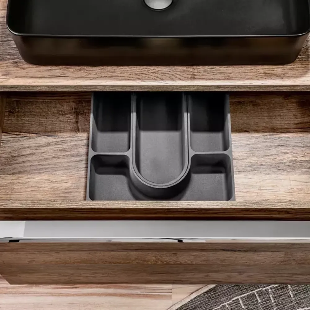 Meble Łazienkowe>COMAD Zestaw nowoczesnych mebli łazienkowych SANTELI dąb vintage