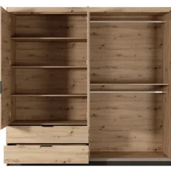 Zestawy Mebli Do Sypialni></noscript>LASKI Zestaw nowoczesnych mebli do sypialni szafa łóżko TERAMO