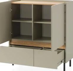 Meble Młodzieżowe|Zestawy Mebli Młodzieżowych></noscript>MEBLAR Zestaw nowoczesnych mebli do pokoju nastolatka z łóżkiem LISSARO