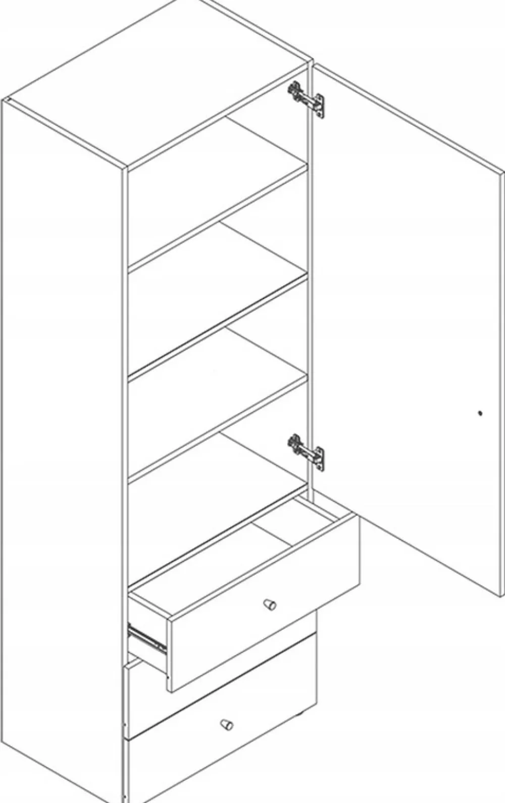 Meble Młodzieżowe|Zestawy Mebli Młodzieżowych>JUREK Zestaw nowoczesnych mebli do pokoju młodzieżowego YOKO