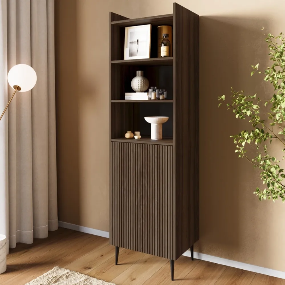 Zestawy Mebli Do Salonu>JUREK Zestaw nowoczesnych mebli do salonu ASPERO orzech